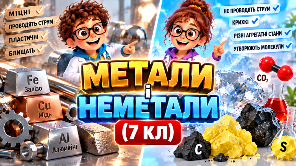 метали і неметали