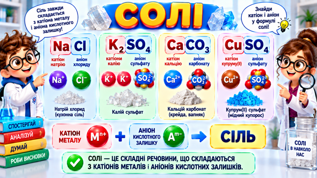 солі