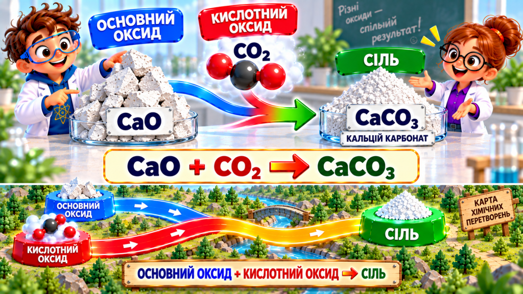 А чи можуть реагувати два оксиди?