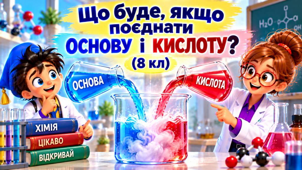 Оксиди, кислоти, основи та солі — не чотири ізольовані групи речовин.