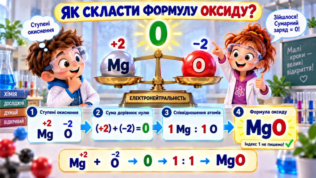 Формула оксиду - як її правильно скласти
