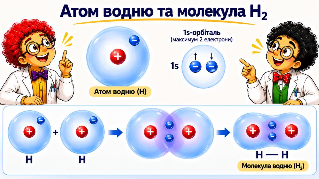 Молекула водню
