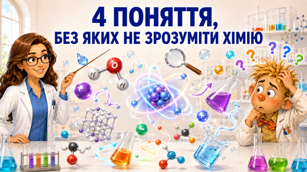 🔬 Атоми, молекули та йони: у чому різниця? Хімія 7 клас
