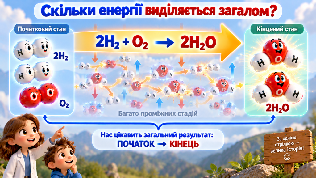 Скільки енергії виділяється загалом?