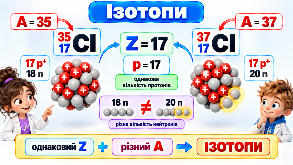 Що таке ізотопи?