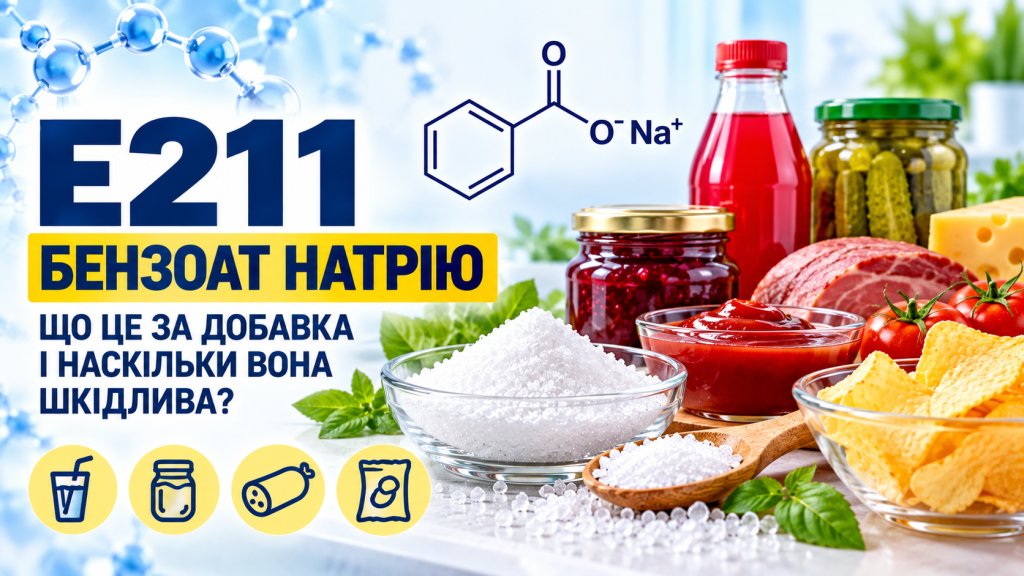 E211 (бензоат натрію)