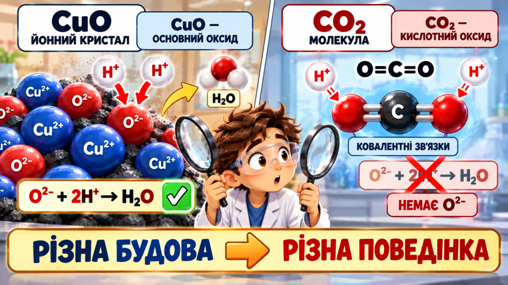 Чому CO₂ не реагує з HCl