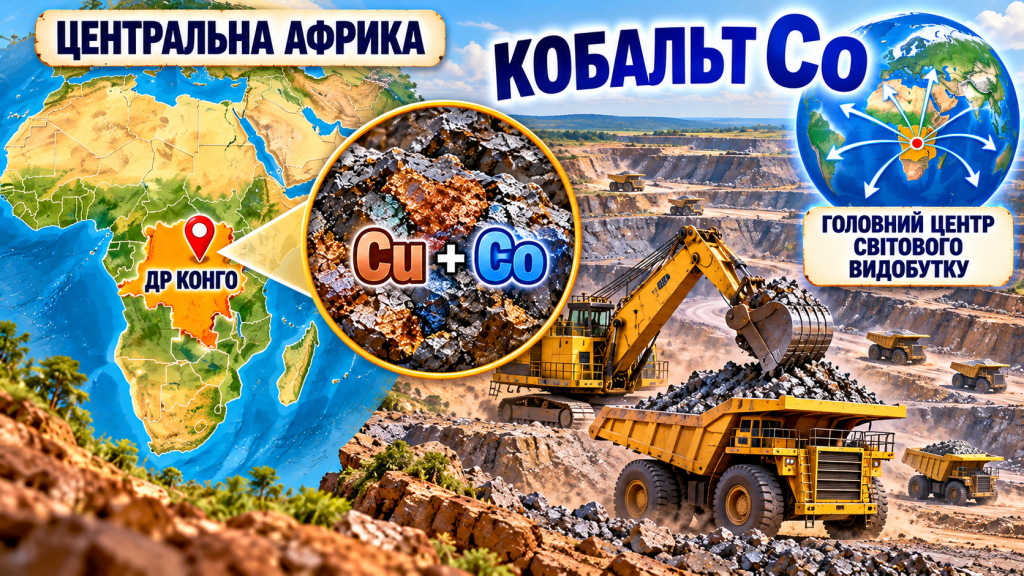 Де знаходять кобальт