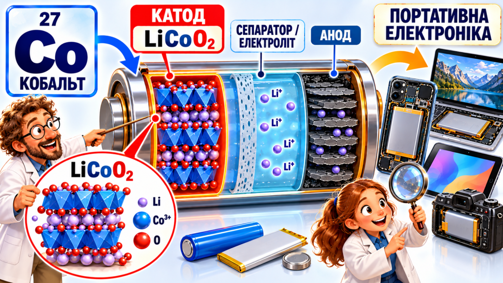 Кобальт у наших акумуляторах