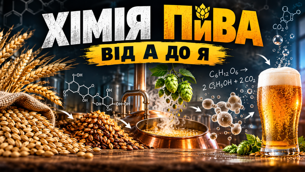 🍺 Як роблять пиво? Весь процес за кілька хвилин